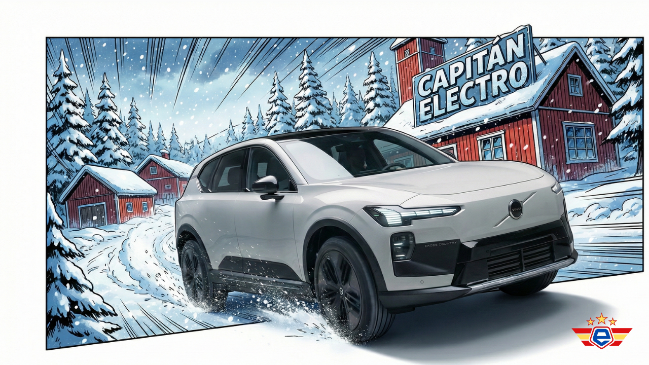 El nuevo Volvo EX60 es una supercomputadora de 671 HP que, con suerte, no colapsará