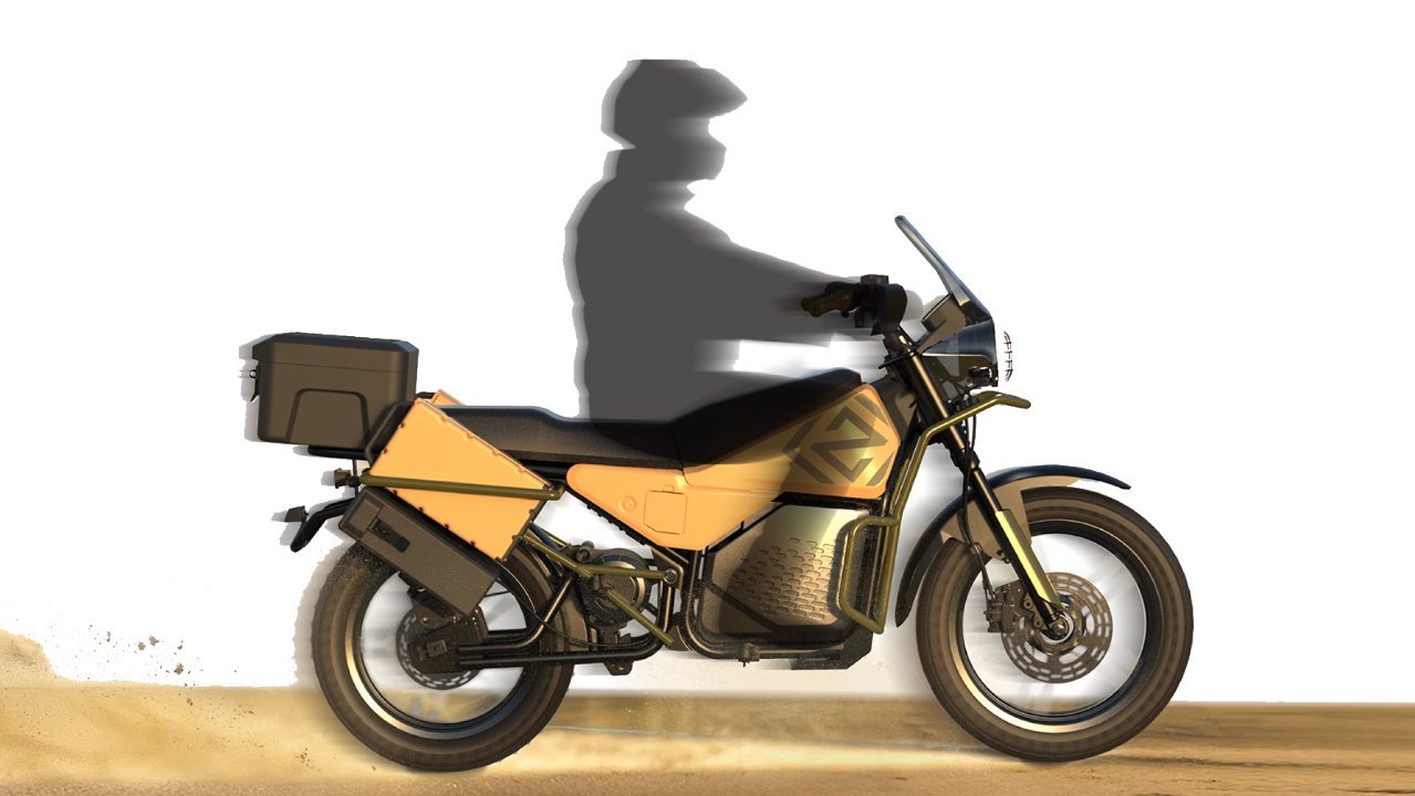 Zeno Emara, una motocicleta eléctrica.