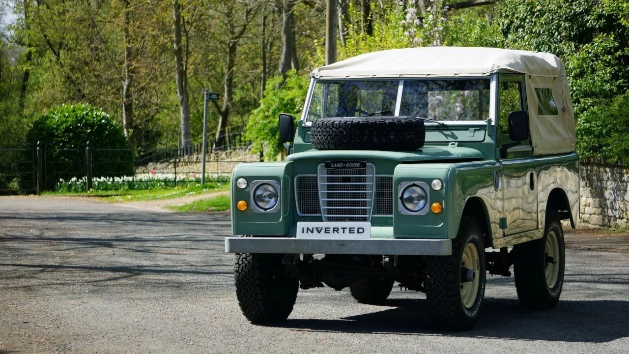 Inverted Land Rover Series I EV