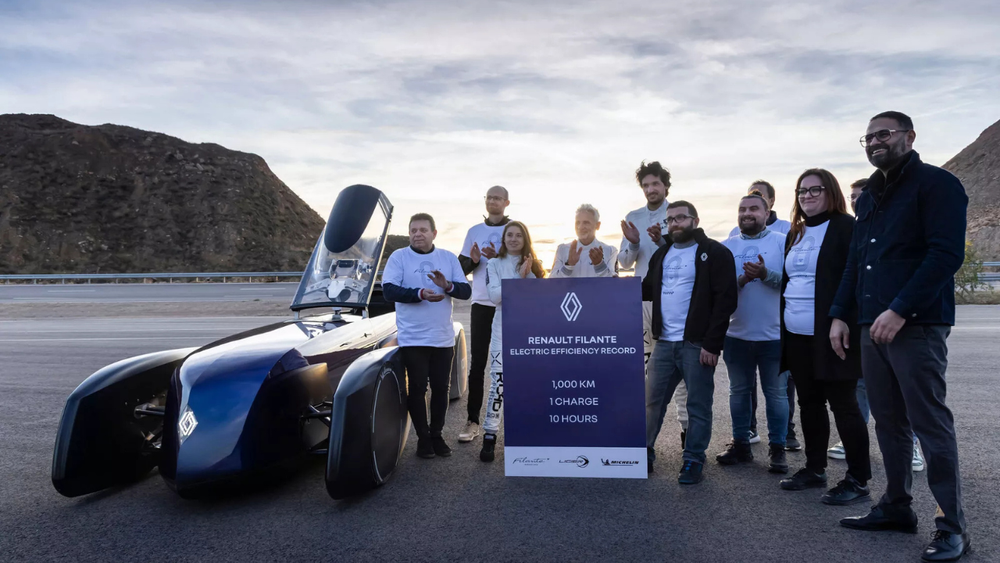 capitanelectro.com | Renault Filante Record 2025: Este EV acaba de recorrer 626 millas con una carga.