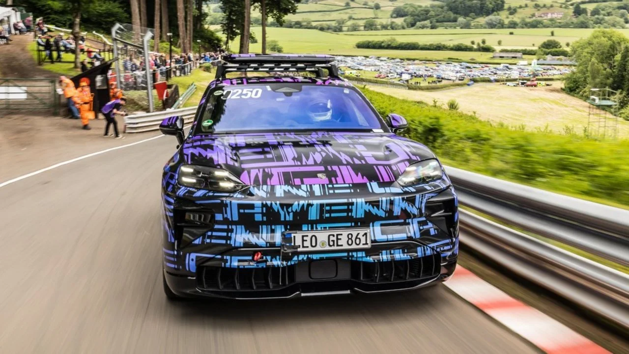 Porsche Cayenne EV Eléctrico.