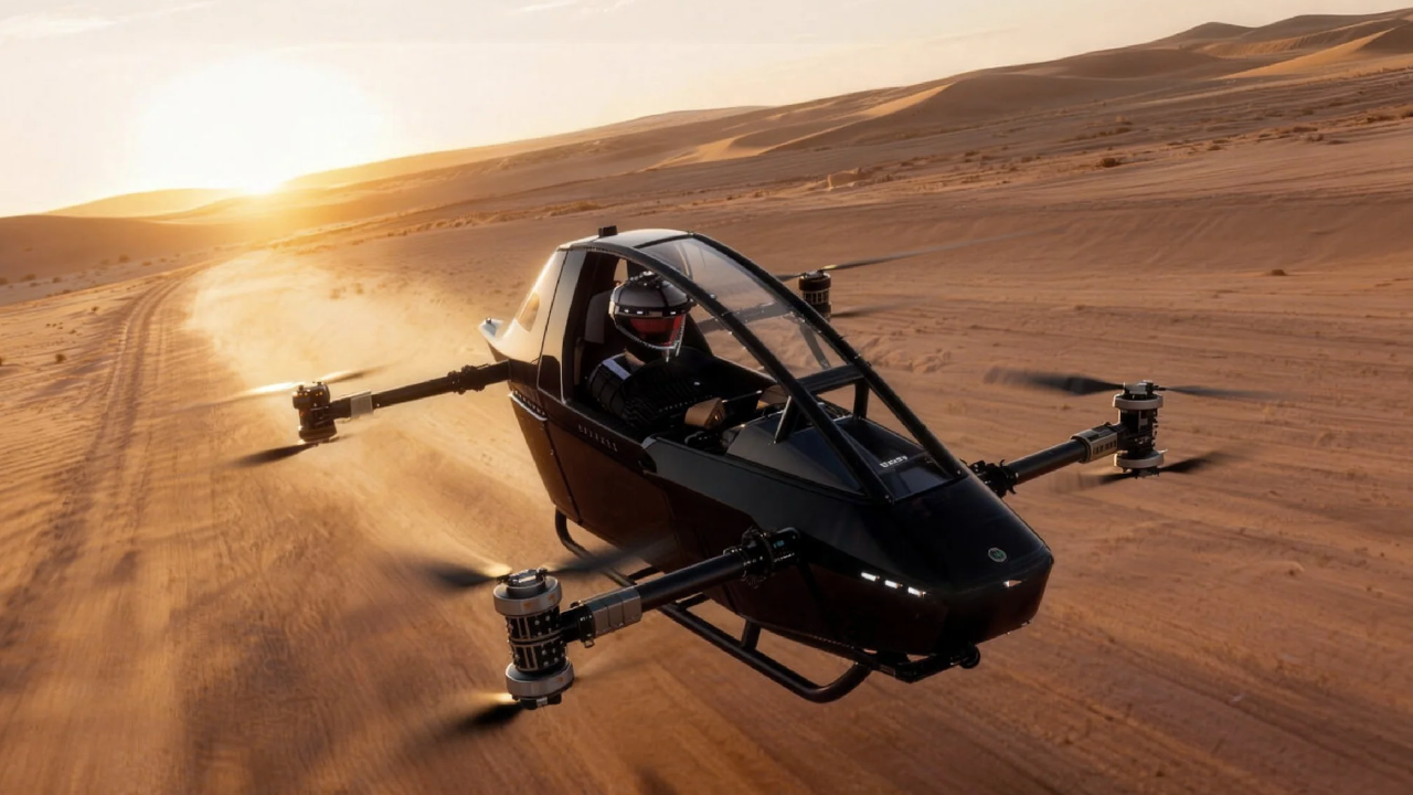 capitanelectro.com | Rictor X4 eVTOL: ¿Un auto volador de $40,000 que puedes comprar en 2026?