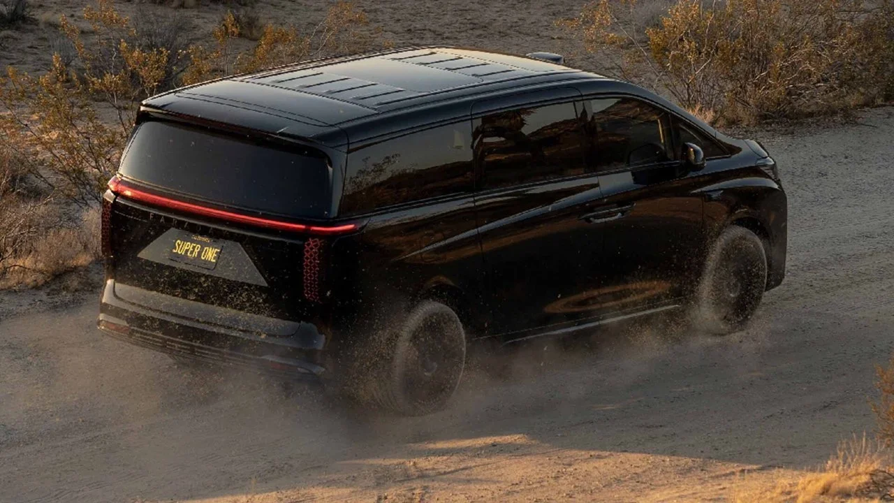 Faraday Future FX Super One: la minivan eléctrica.