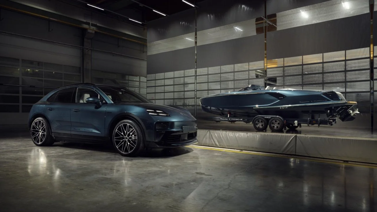 capitanelectro.com | Frauscher x Porsche 790 Spectre y Macan Concept Lago: Locura Eléctrica.