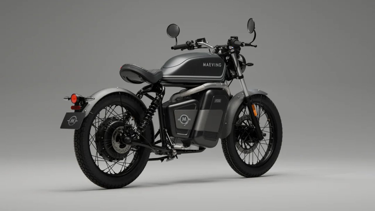 Maeving Blackout, una motocicleta eléctrica premium de estilo retro.