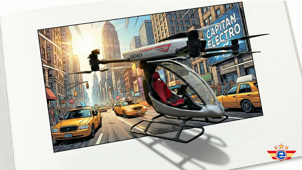 capitanelectro.com | Velocitor X-1: El Dron eVTOL Personal de $156k.