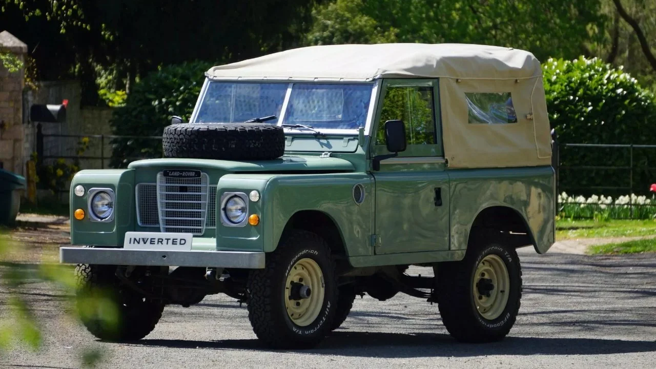 Inverted Land Rover Series I EV