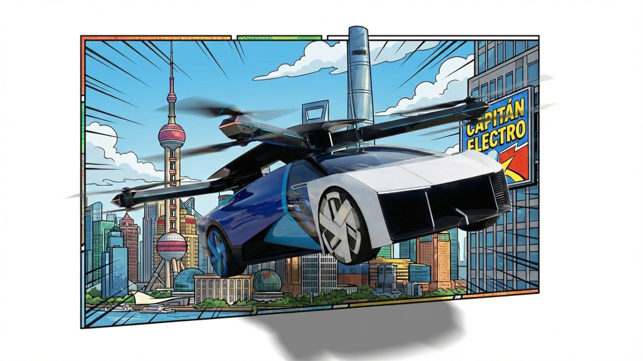 capitanelectro.com | El plan de 11,400 millones de Shanghái para ser la capital mundial de los autos voladores.