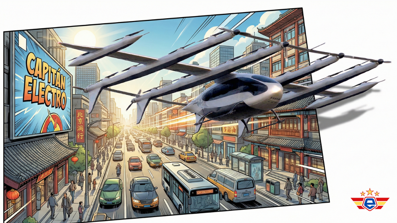 capitanelectro.com | AutoFlight Matrix: El eVTOL de 20 rotores y 10 pasajeros que realmente vuela.