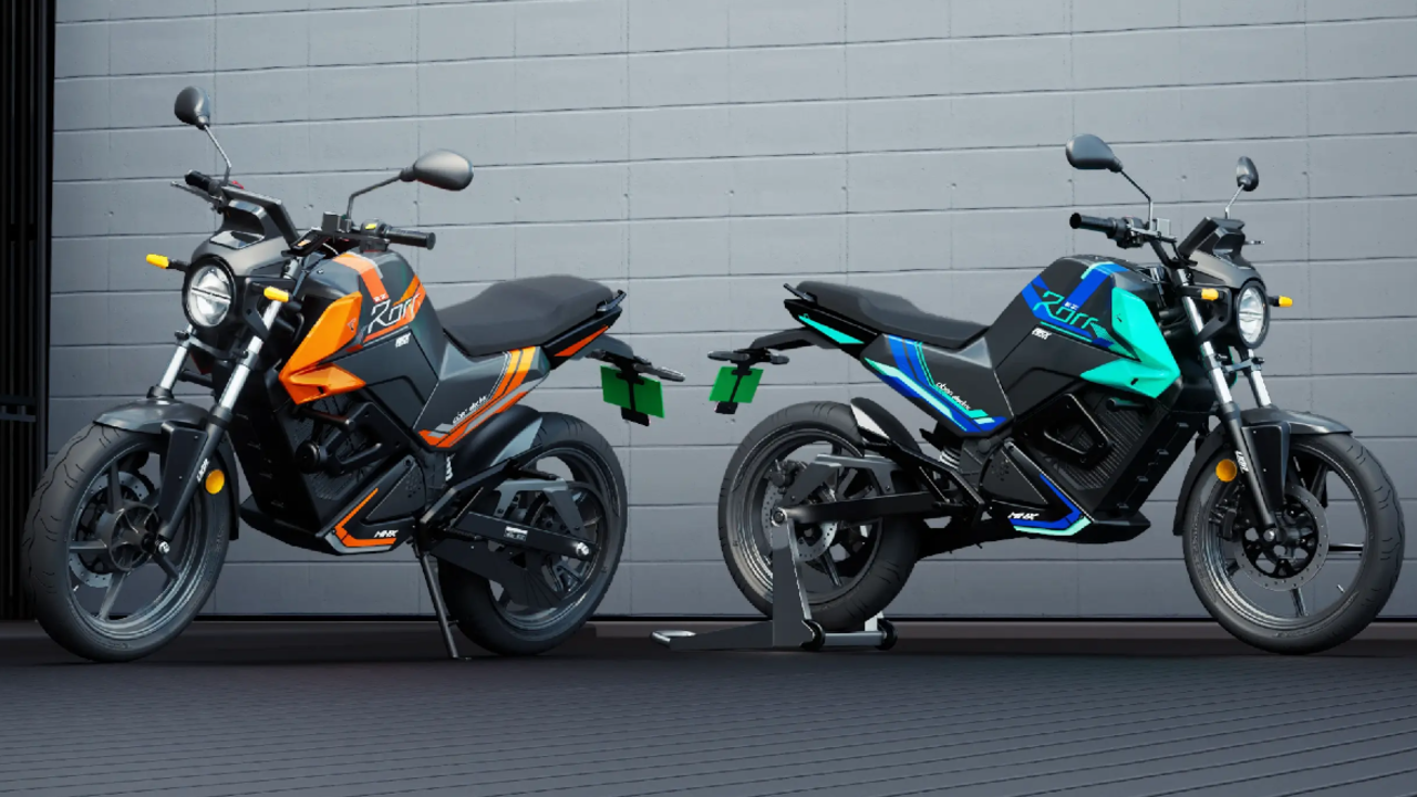 Oben Rorr EZ: La motocicleta eléctrica que puedes comprar en Amazon India.