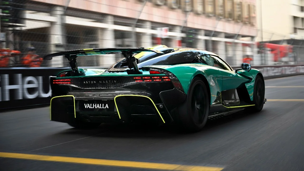 Aston Martin Valhalla en Monaco.