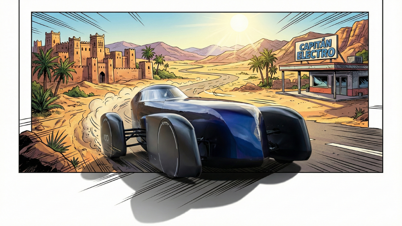 capitanelectro.com | Renault Filante Record 2025: Este EV acaba de recorrer 626 millas con una carga.