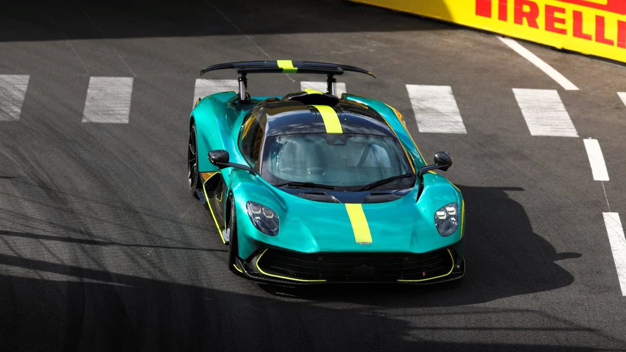 Aston Martin Valhalla en Monaco.