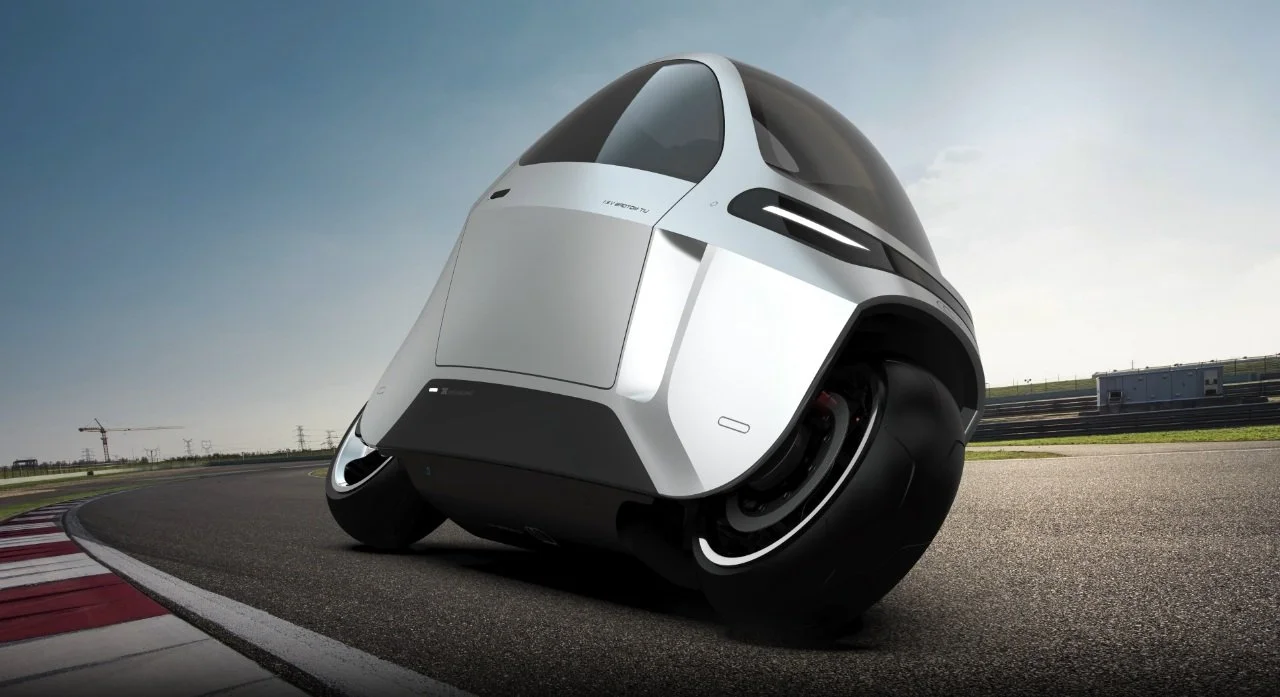 El Lit Motors AEV, una e-moto autoequilibrada.