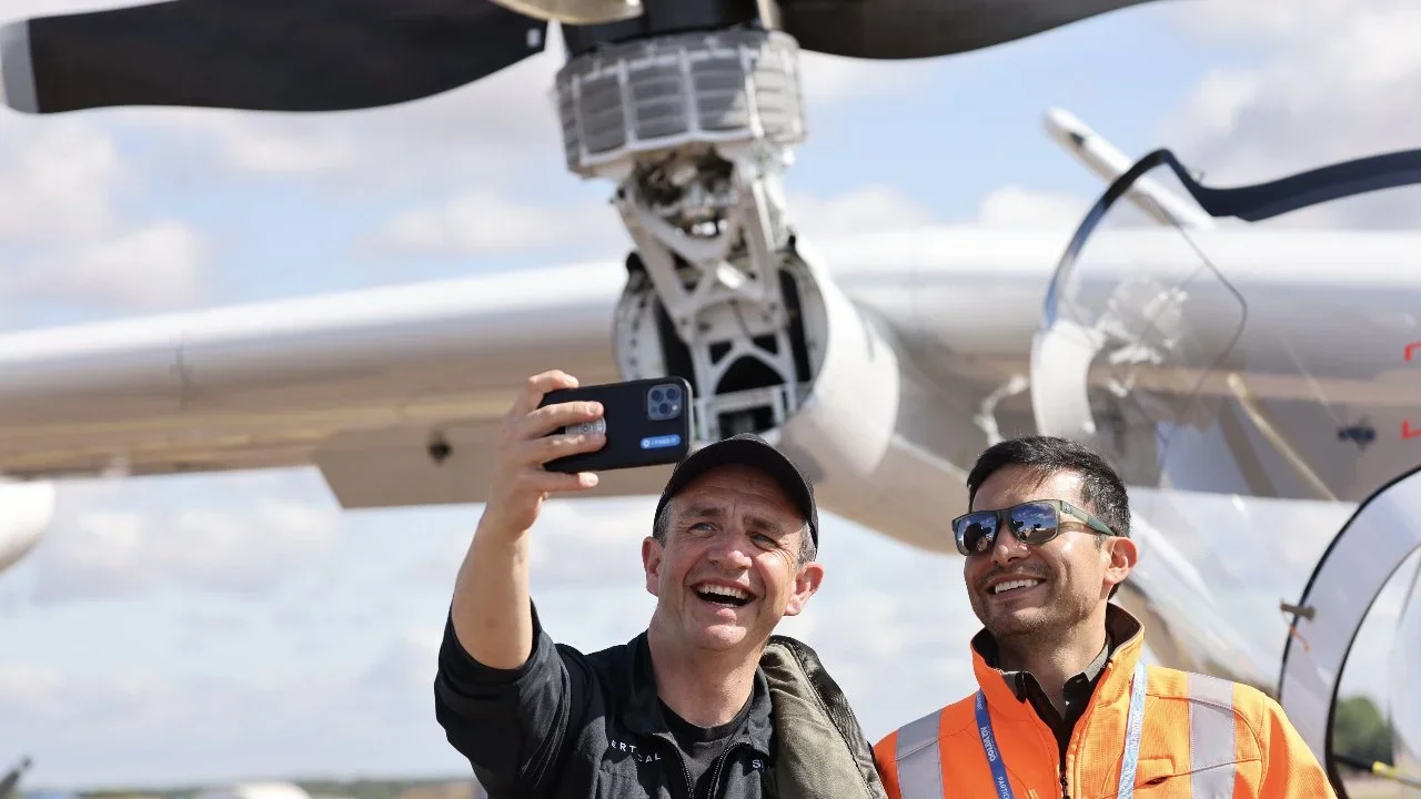 Vertical Aerospace VX4: El taxi volador eléctrico.