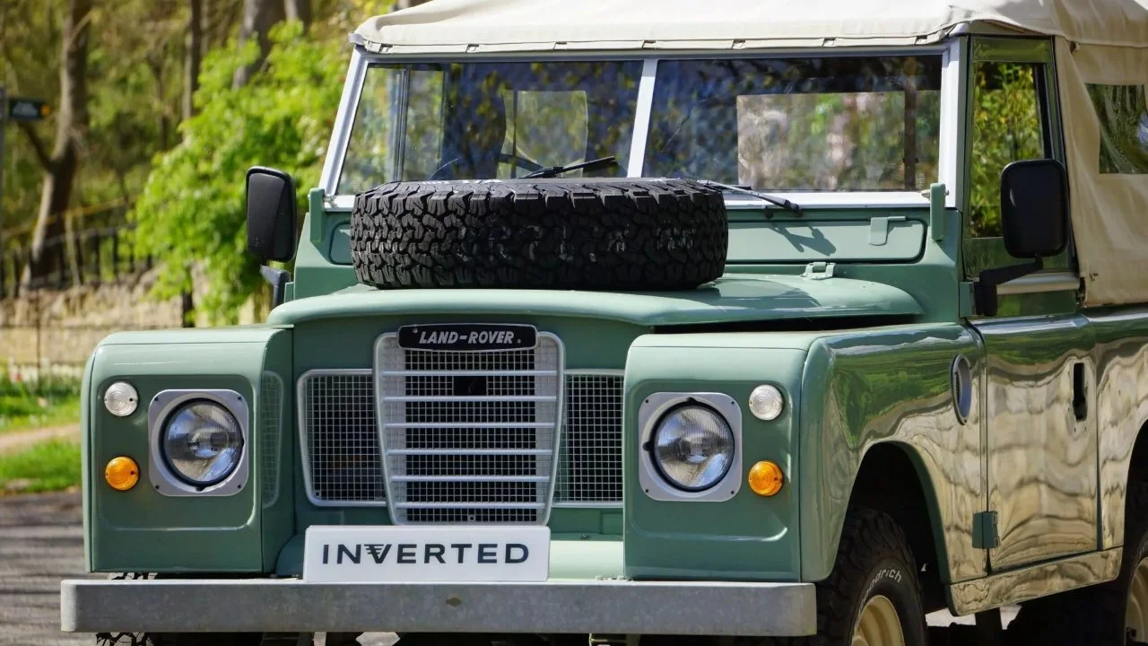 Inverted Land Rover Series I EV