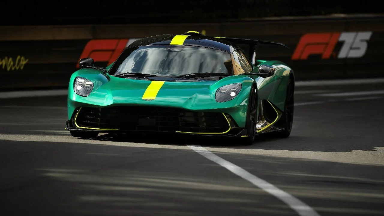 Aston Martin Valhalla en Monaco.