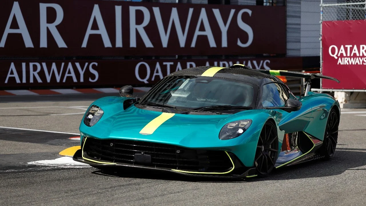 Aston Martin Valhalla en Monaco.