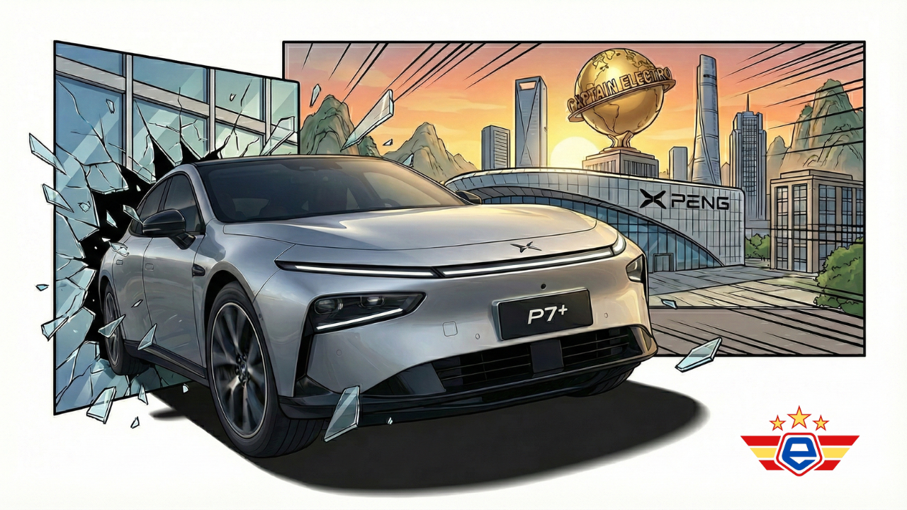 XPeng P7+ Reseña.