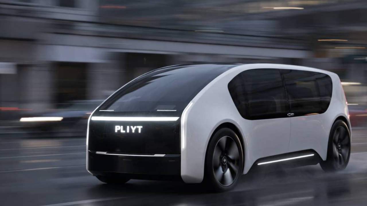 capitanelectro.com | Concepto de Taxi Autónomo Pliyt: Revelado el VE de 4 Cápsulas para Introvertidos.
