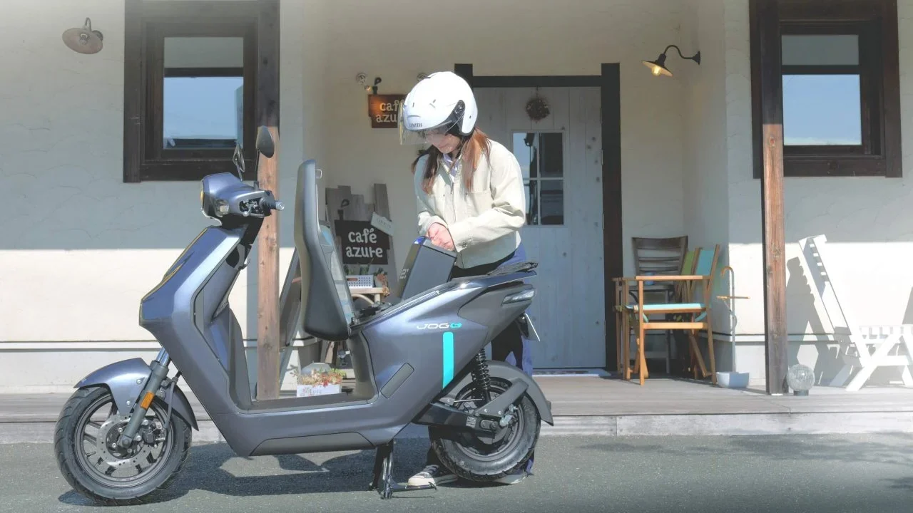 Yamaha Jog E: El Scooter Eléctrico que Funciona con las Baterías Heredadas de Honda.