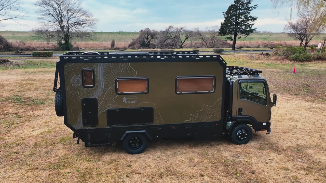 capitanelectro.com | Isuzu Elf MUV Eléctrico: El Lujoso Camión de Caja que es una Sala de Estar.