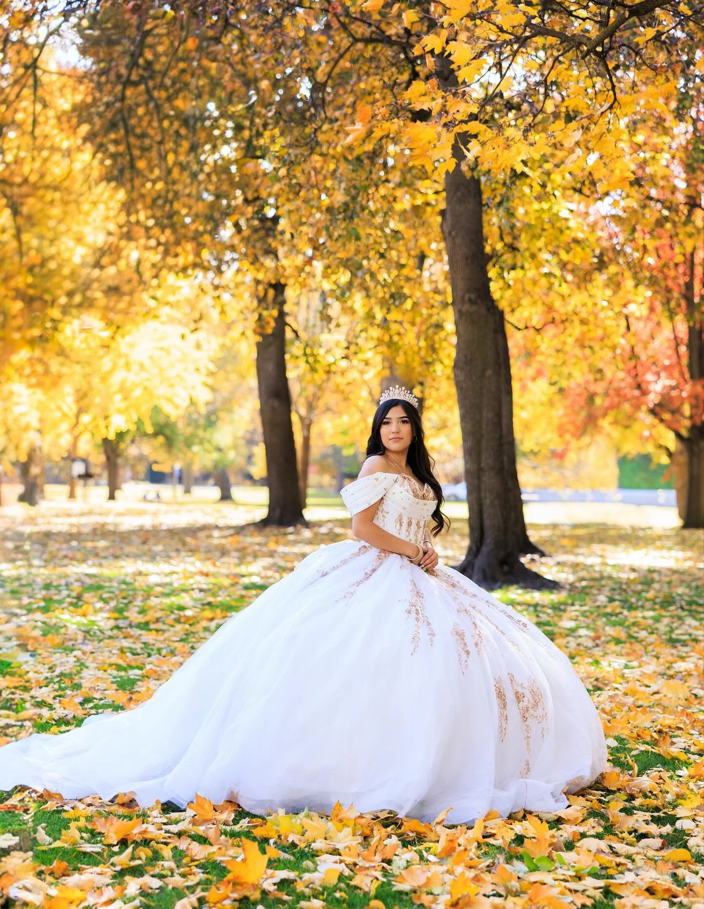 Celebrating a beautiful quincea&ntilde;era surrounded by love, tradition, and golden autumn light.