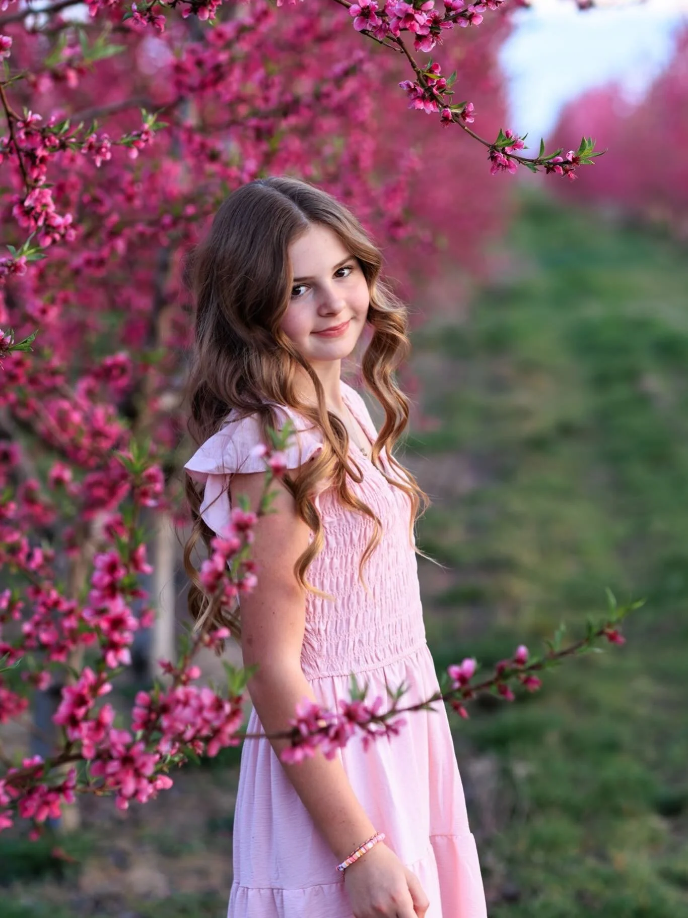 Soft light, blooming trees, and the sweetest smiles&mdash;this session at Cherry Hill Farm felt like something out of a dream. Moments like these are why I love what I do 🤍