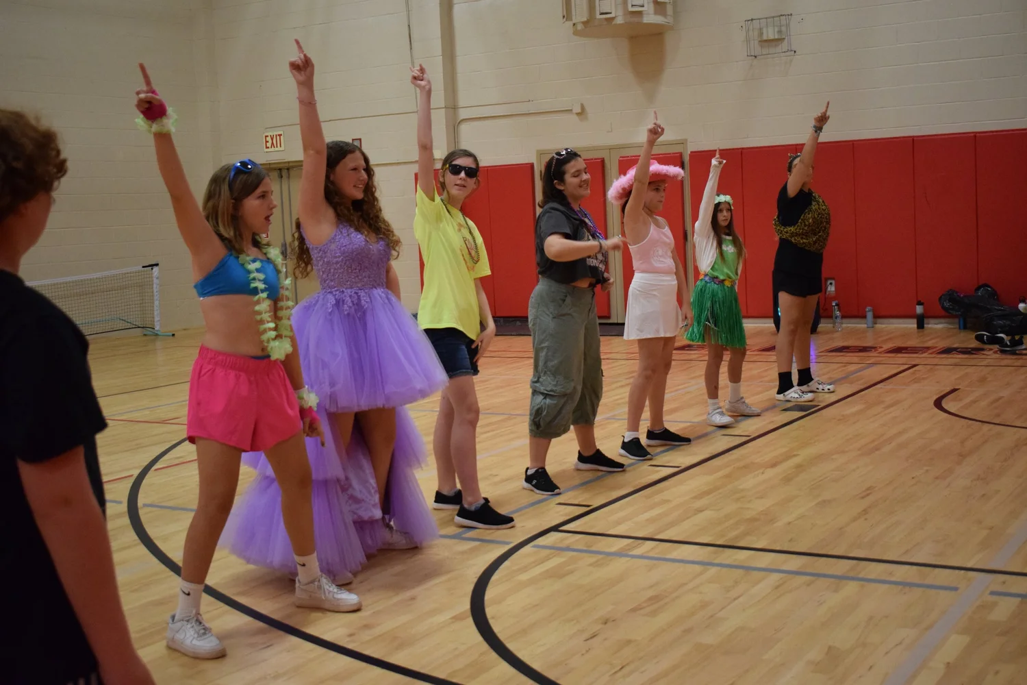 Children dancing in a hip hop class at Shalom Orlando