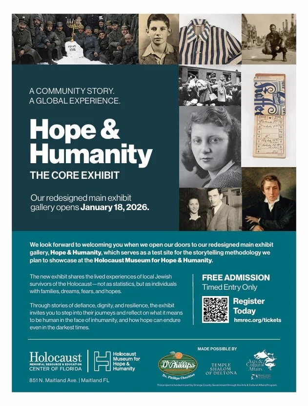 Grand Re-opening of "Hope &amp; Humanity: The Core Exhibit"&nbsp;