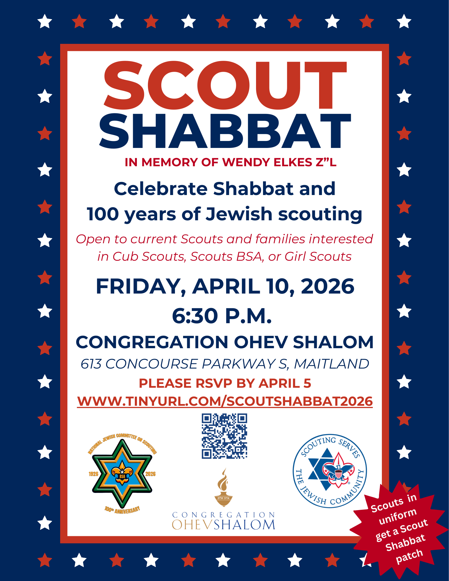 SCOUT SHABBAT