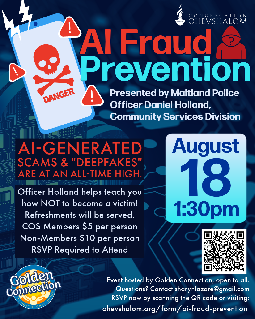 AI Fraud Prevention at Congregation Ohev Shalom