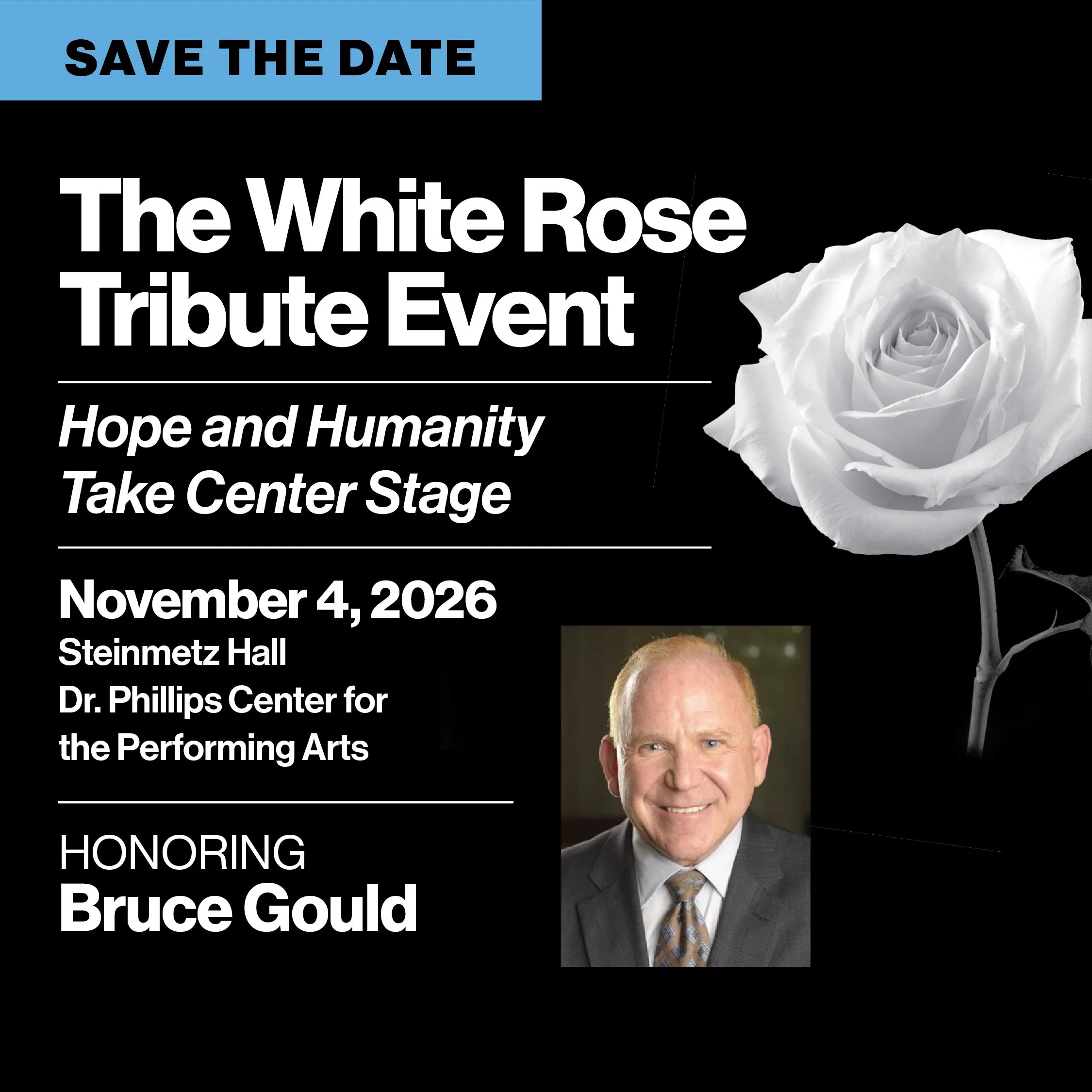 Holocaust Memorial Resource and Education Center's White Rose Tribute Event