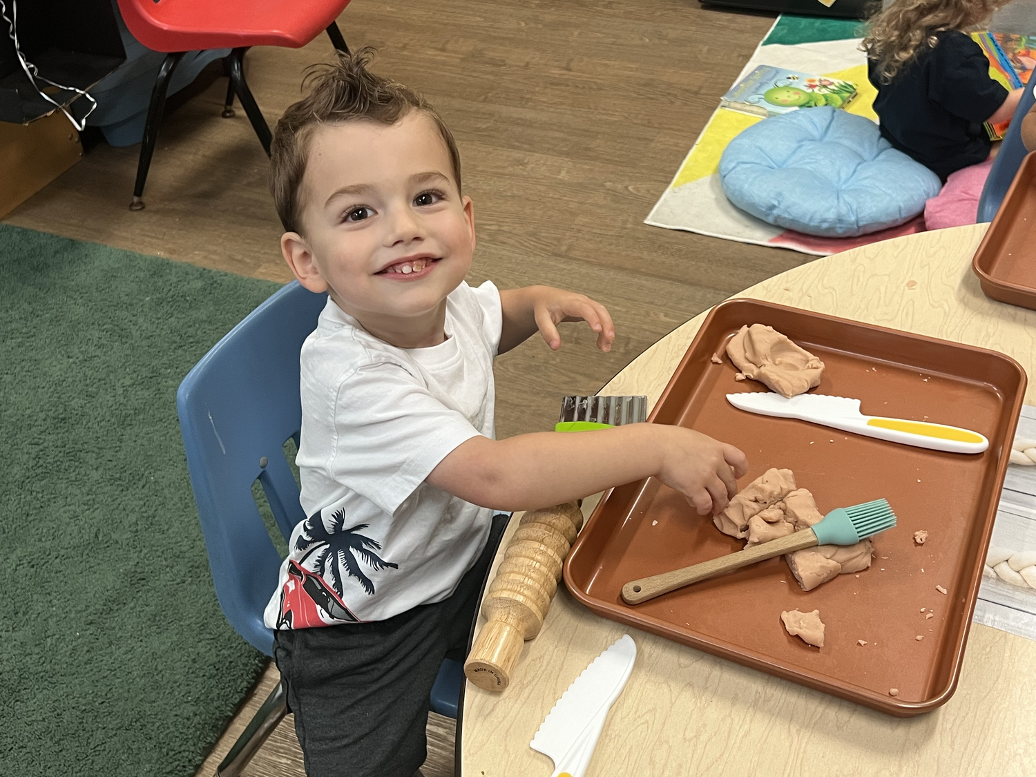 A happy child at ECLC preschool in Maitland