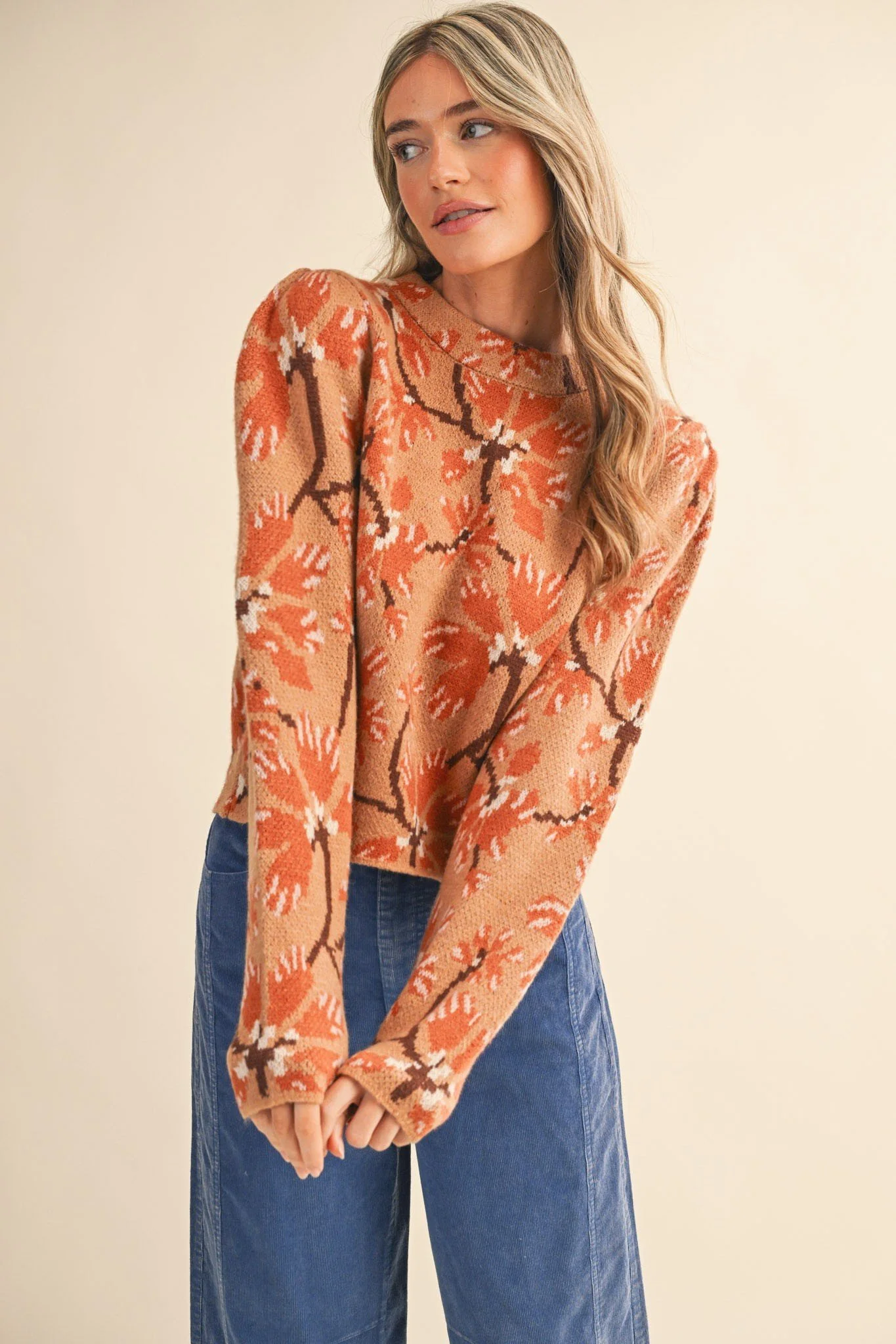 Autumn Florals Sweater