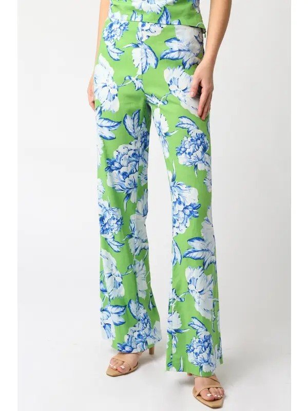 Spring Floral Pants