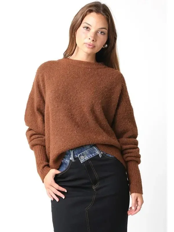 Mocha Ultra Soft Sweater