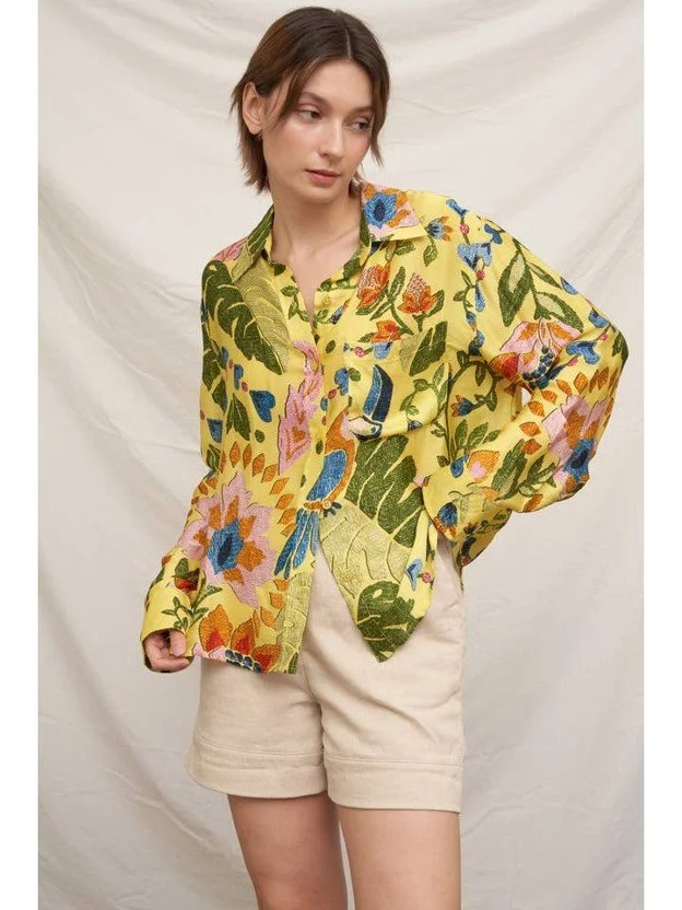 Fall Leaves Blouse