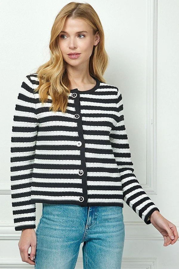 Susie Striped Cardigan