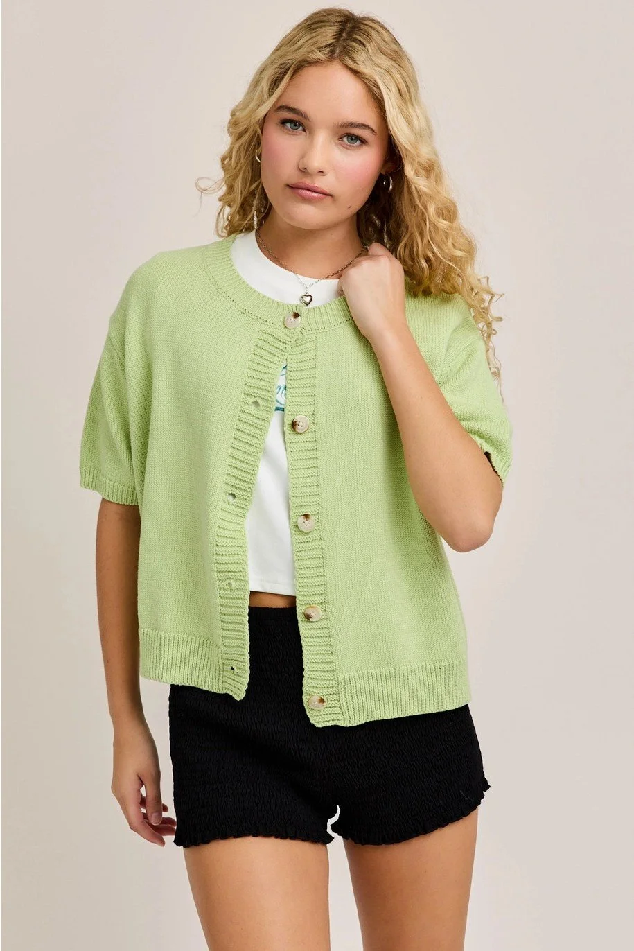 Honeydew Melon Cardigan