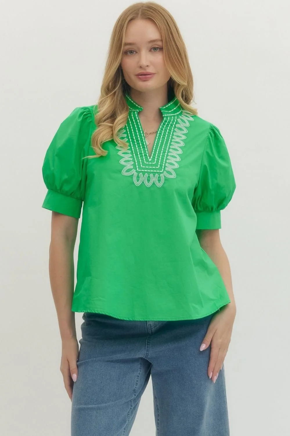  Paula Apple Green Shirt