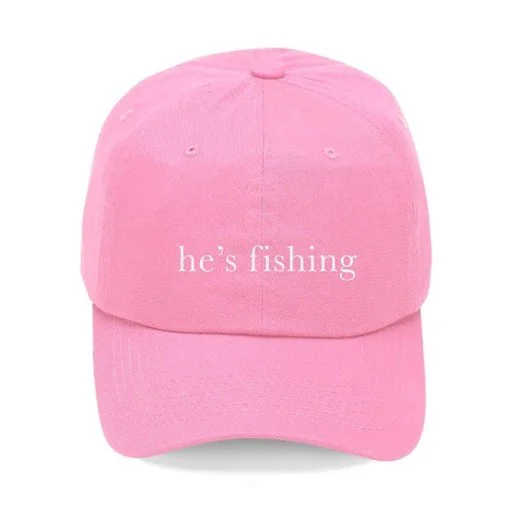 he's fishing ball cap