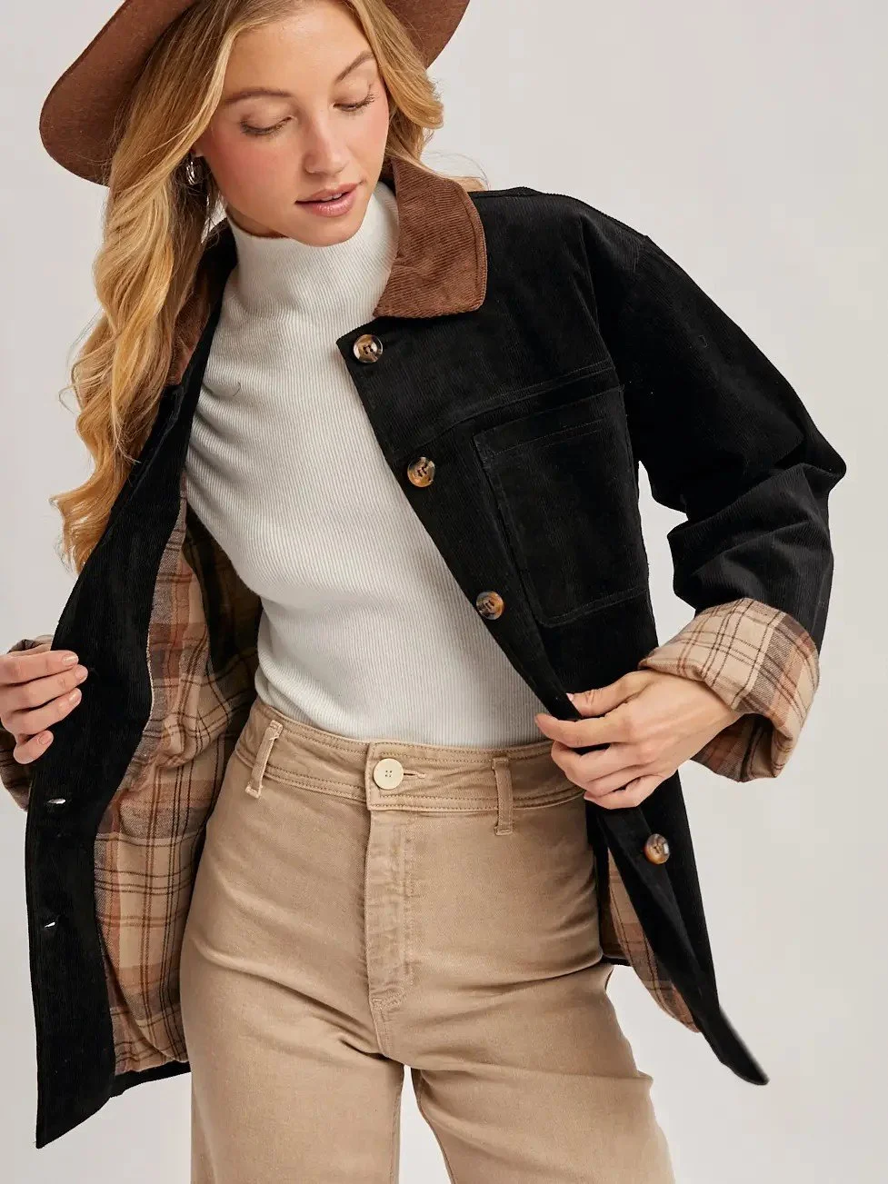 Black Corduroy Jacket