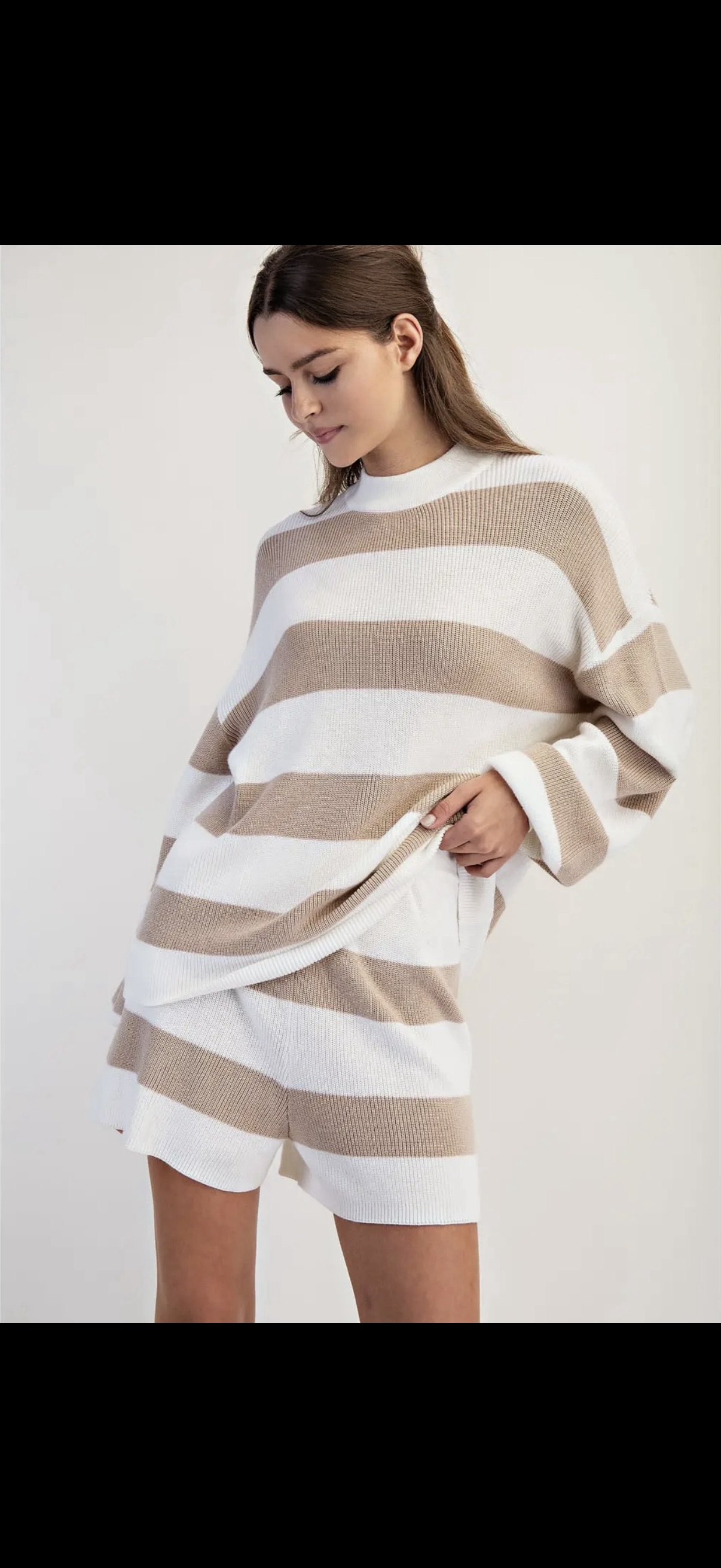 Striped Casual Set