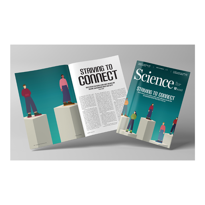Science Magazine Spreads