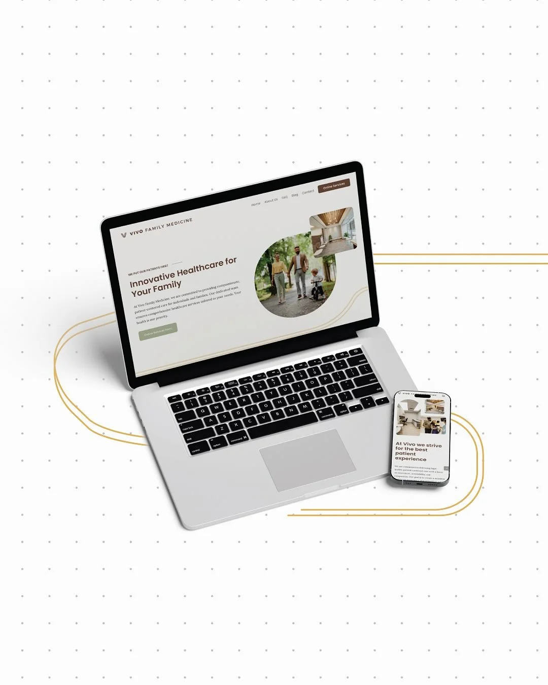 I&rsquo;m excited to share the new website I worked on with @mxwebsolutions for Vivo Family Med! 🌿

We gave the site a fresh new look that feels organic, friendly, and easy to use. It was inspired by Vivo&rsquo;s logo and their beautiful clinic inte