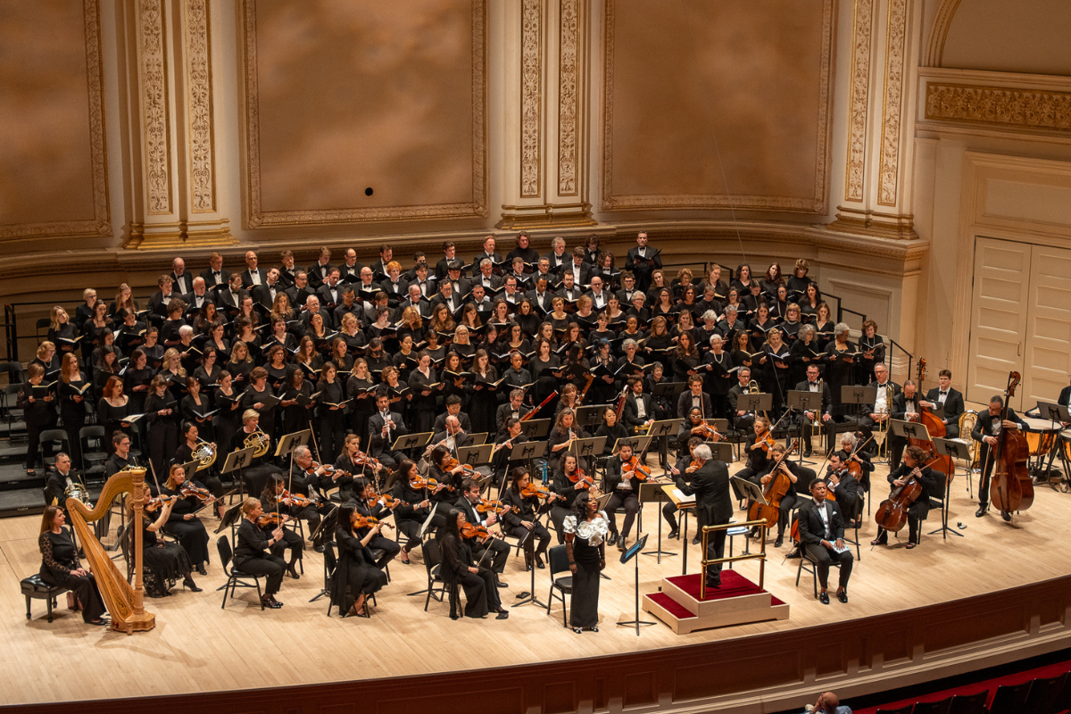 Cecilia Chorus at Carnegie Hall: Judas Maccabeus