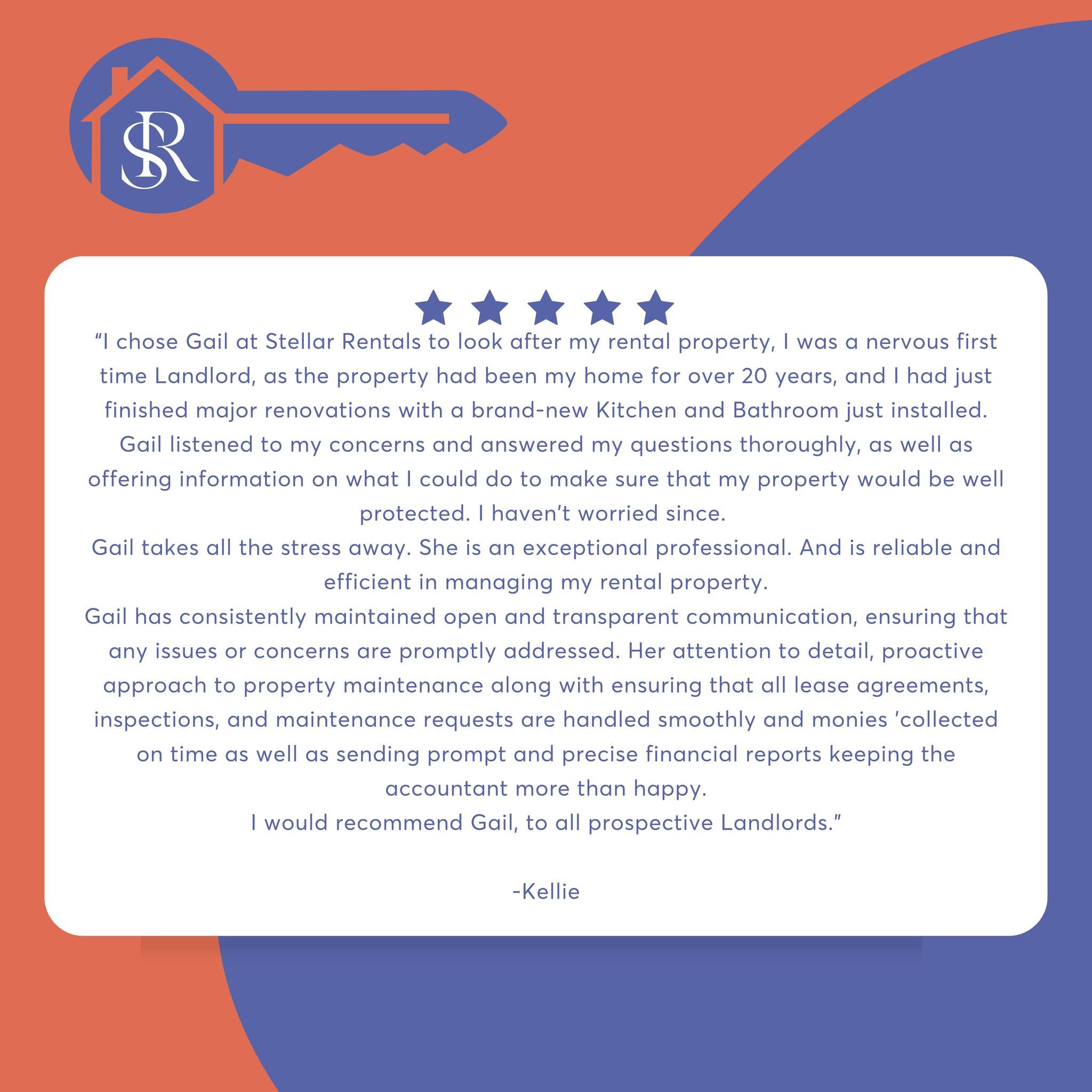 🌟 Thanks so much, Kellie! 🌟
We&rsquo;re thrilled to hear you had a great experience with us. Your kind words make all the difference &mdash; and remind us why we love what we do! 💬😊
Looking for property management with a personal touch? Let&rsquo