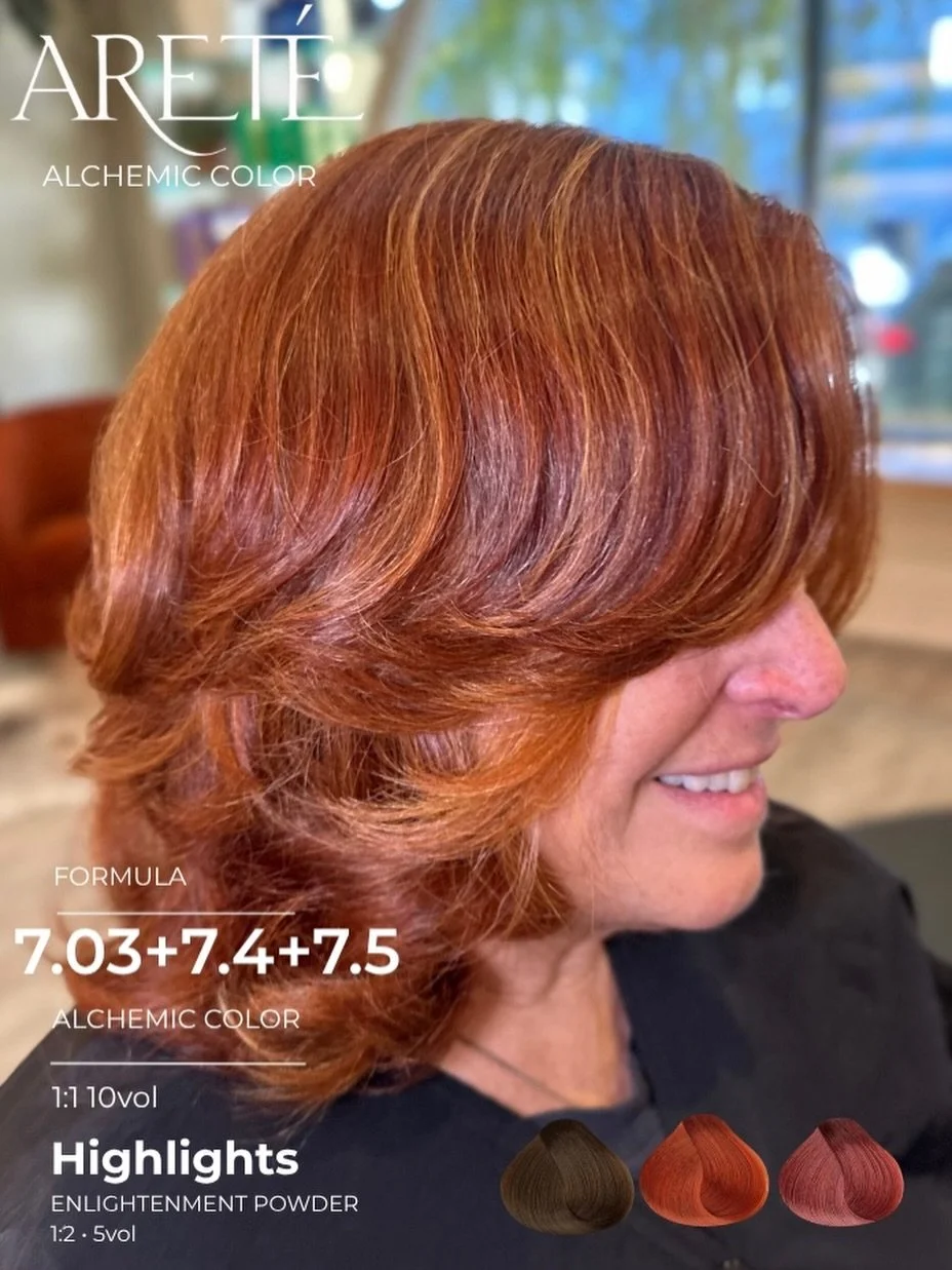 One thing that continues to impress me about Aret&eacute; Alchemic Color is their reds. ❤️&zwj;🔥

Reds are notoriously one of the hardest color families to keep vibrant, but I&rsquo;ve been really impressed with how consistently these tones hold bet