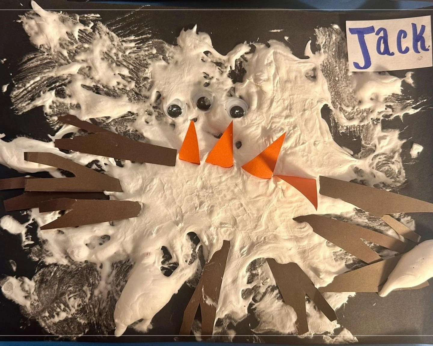 Hello, winter!☃️Throwback to Jack&rsquo;s "silly snowman" masterpiece. A reminder that the season is all about laughter, creativity and finding joy right where you are.

#firstdayofwinter #snowman #seattle #art #ekgroup #family #hellowinter